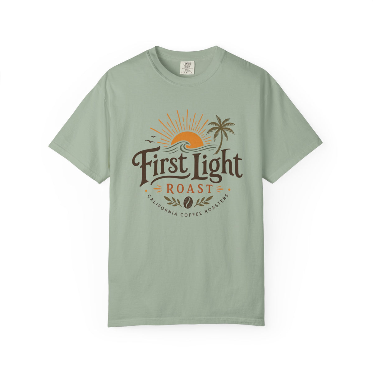 First Light Roast T-Shirt — Sunrise Coffee Logo Tee