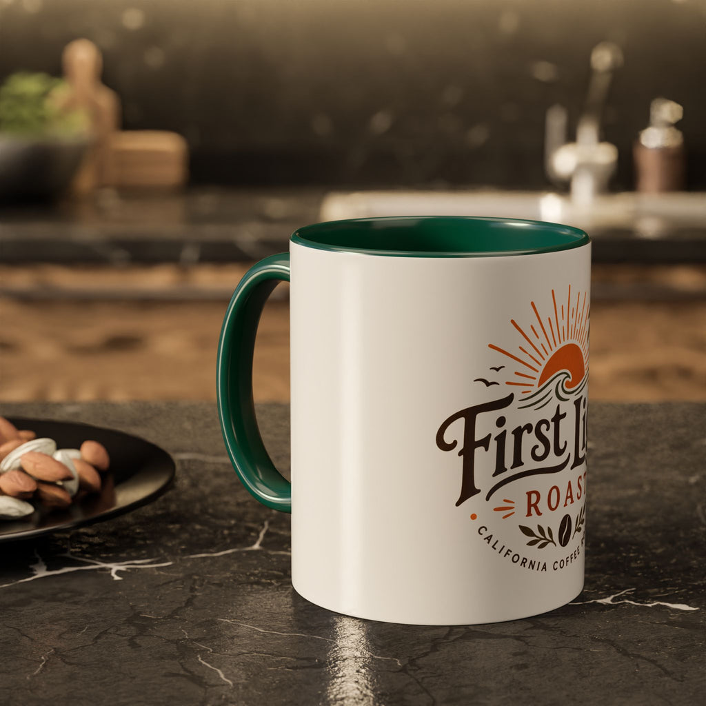 First Light Roast Coffee Mug – Sunrise Logo 11oz/15oz