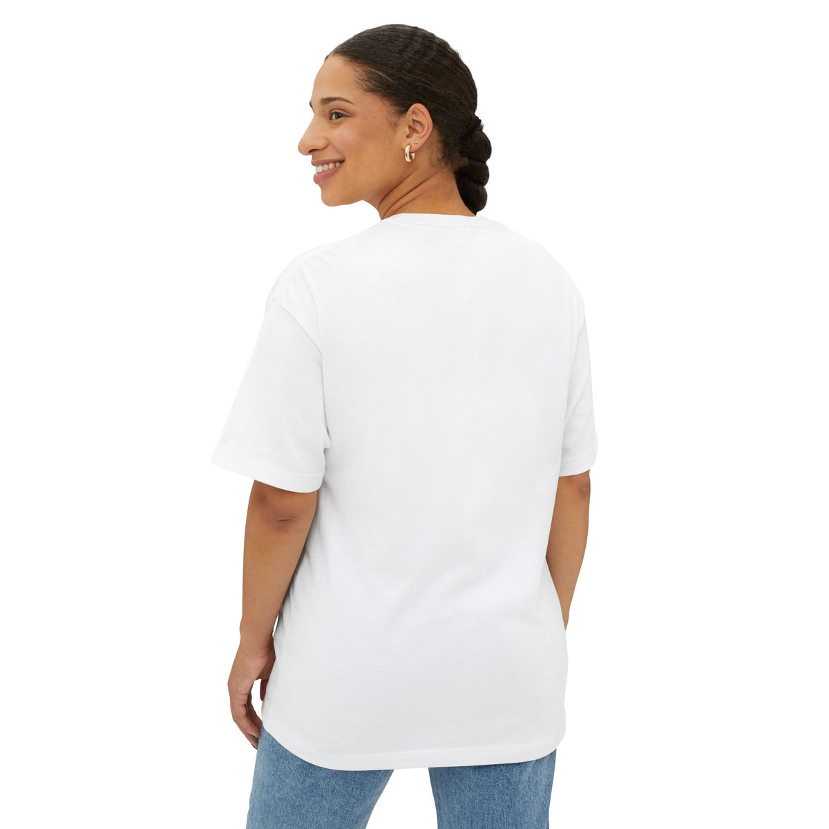 First Light Resort Tee — Oversized Boxy White T-Shirt
