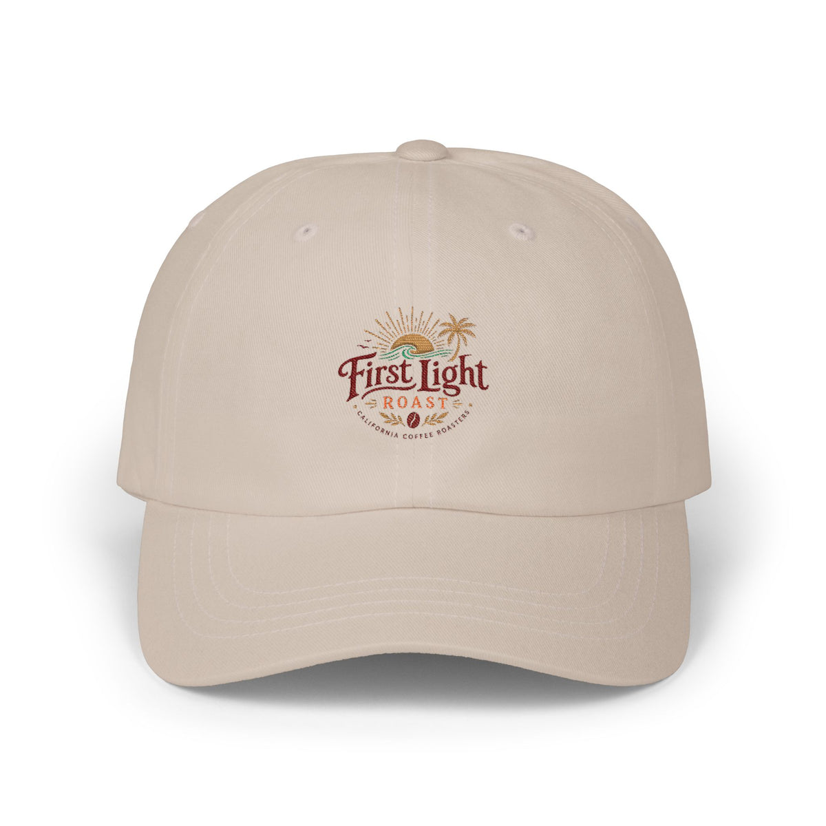 First Light Roast Embroidered Dad Cap