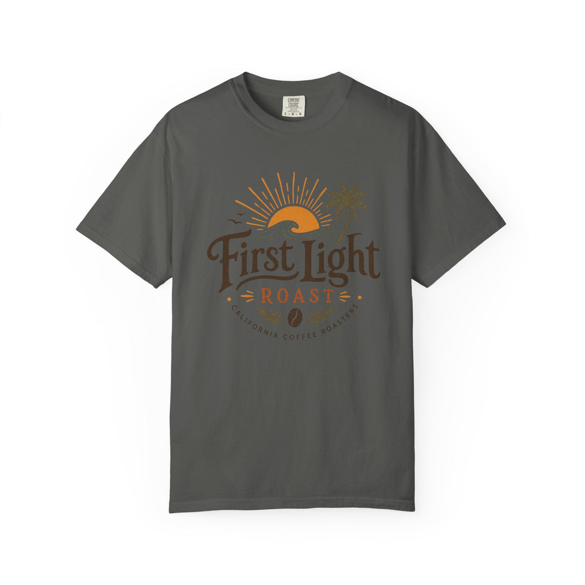 First Light Roast T-Shirt — Sunrise Coffee Logo Tee