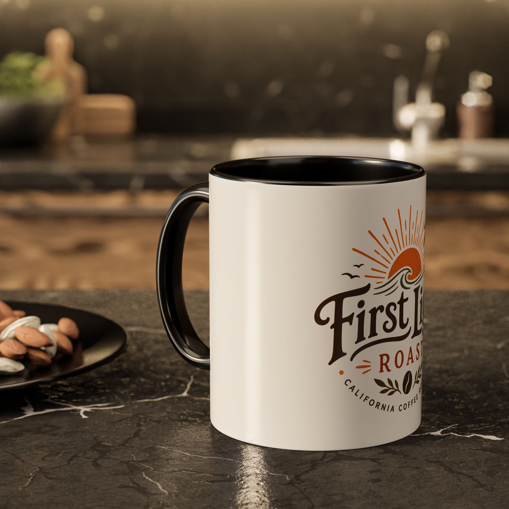 First Light Roast Coffee Mug – Sunrise Logo 11oz/15oz