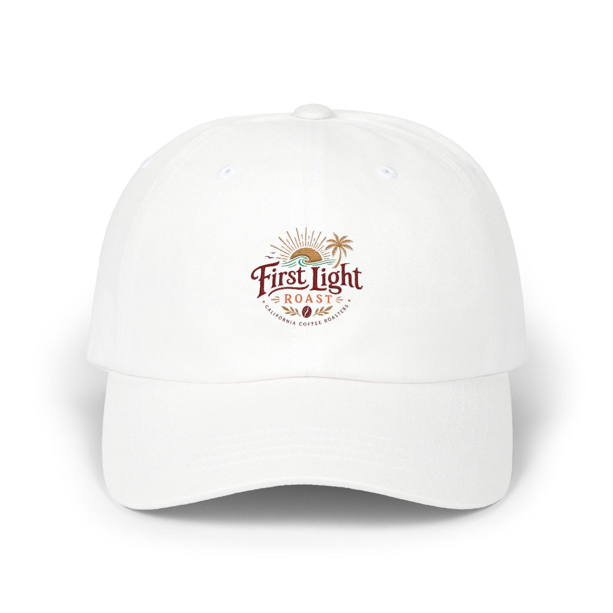 First Light Roast Embroidered Dad Cap