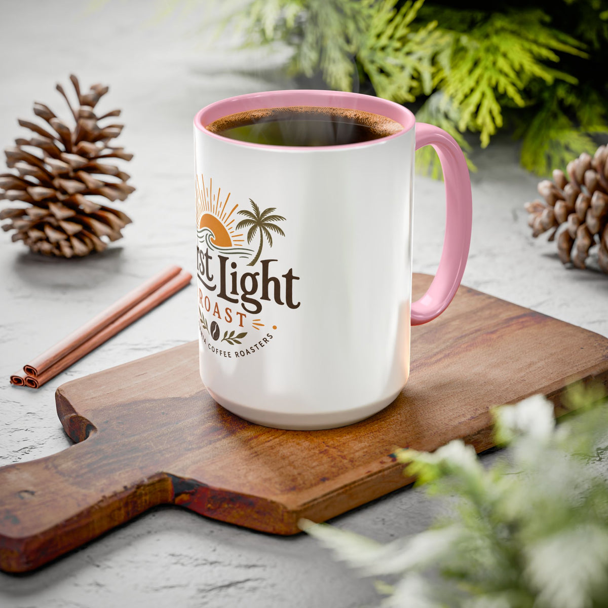 First Light Roast Coffee Mug – Sunrise Logo 11oz/15oz