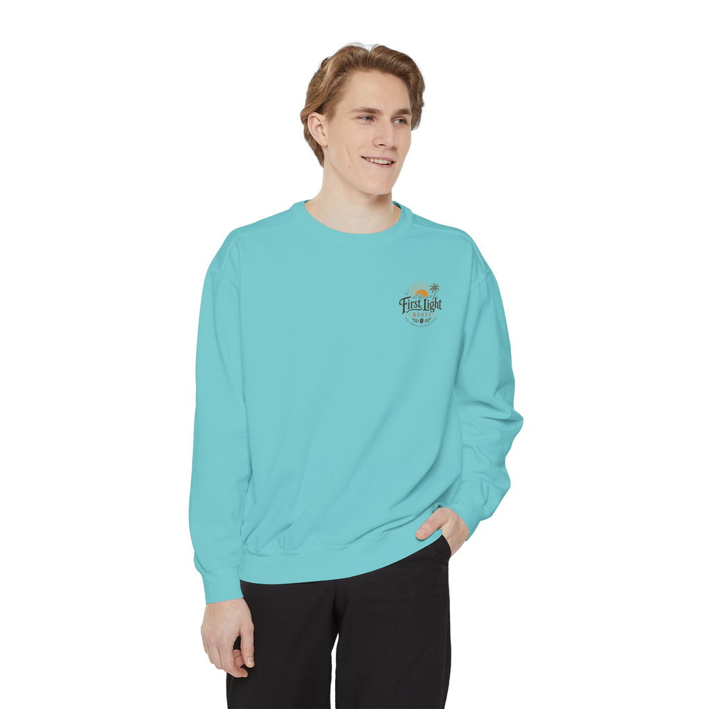 Sunrise First Light Sweatshirt — Cozy Inspirational Graphic Crewneck