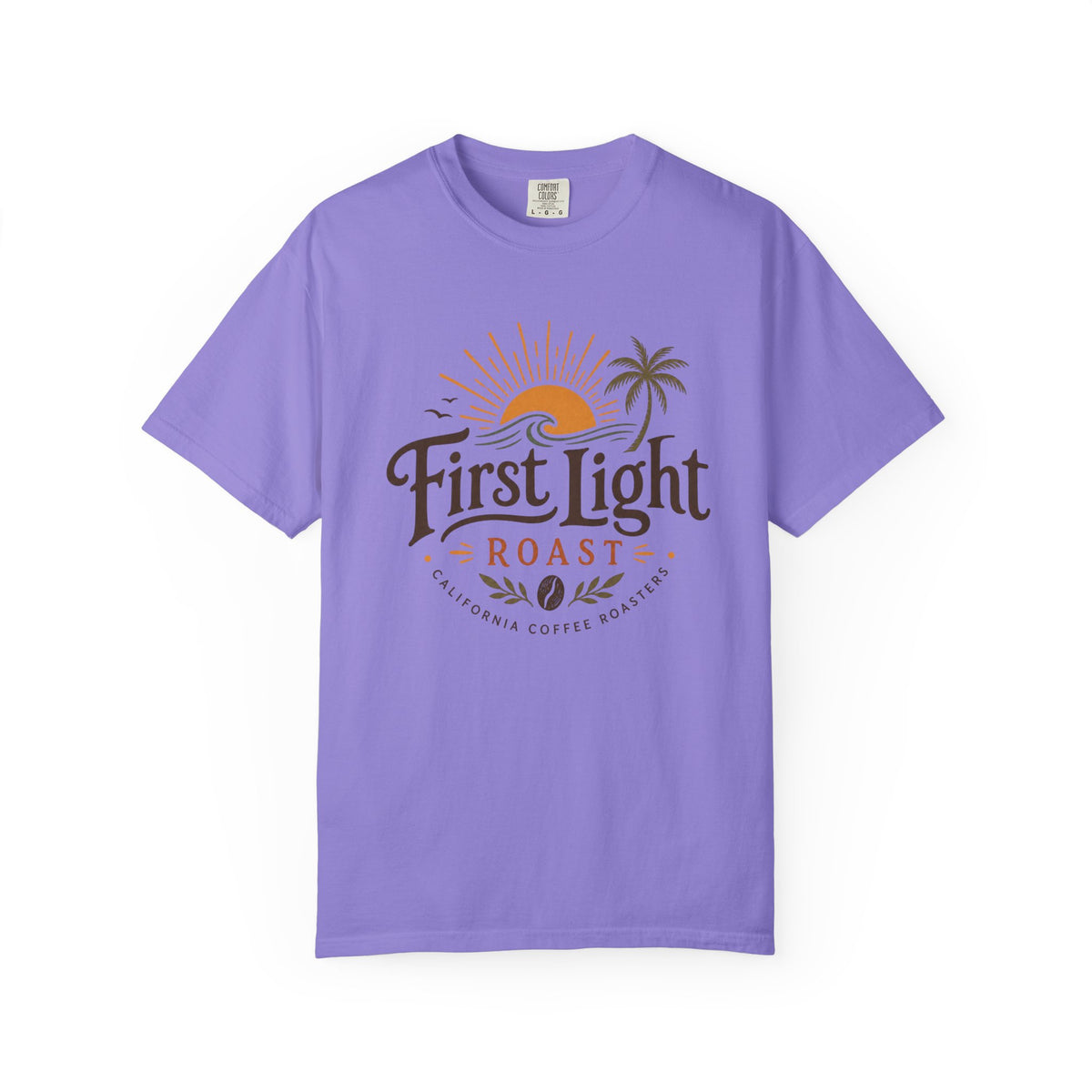 First Light Roast T-Shirt — Sunrise Coffee Logo Tee