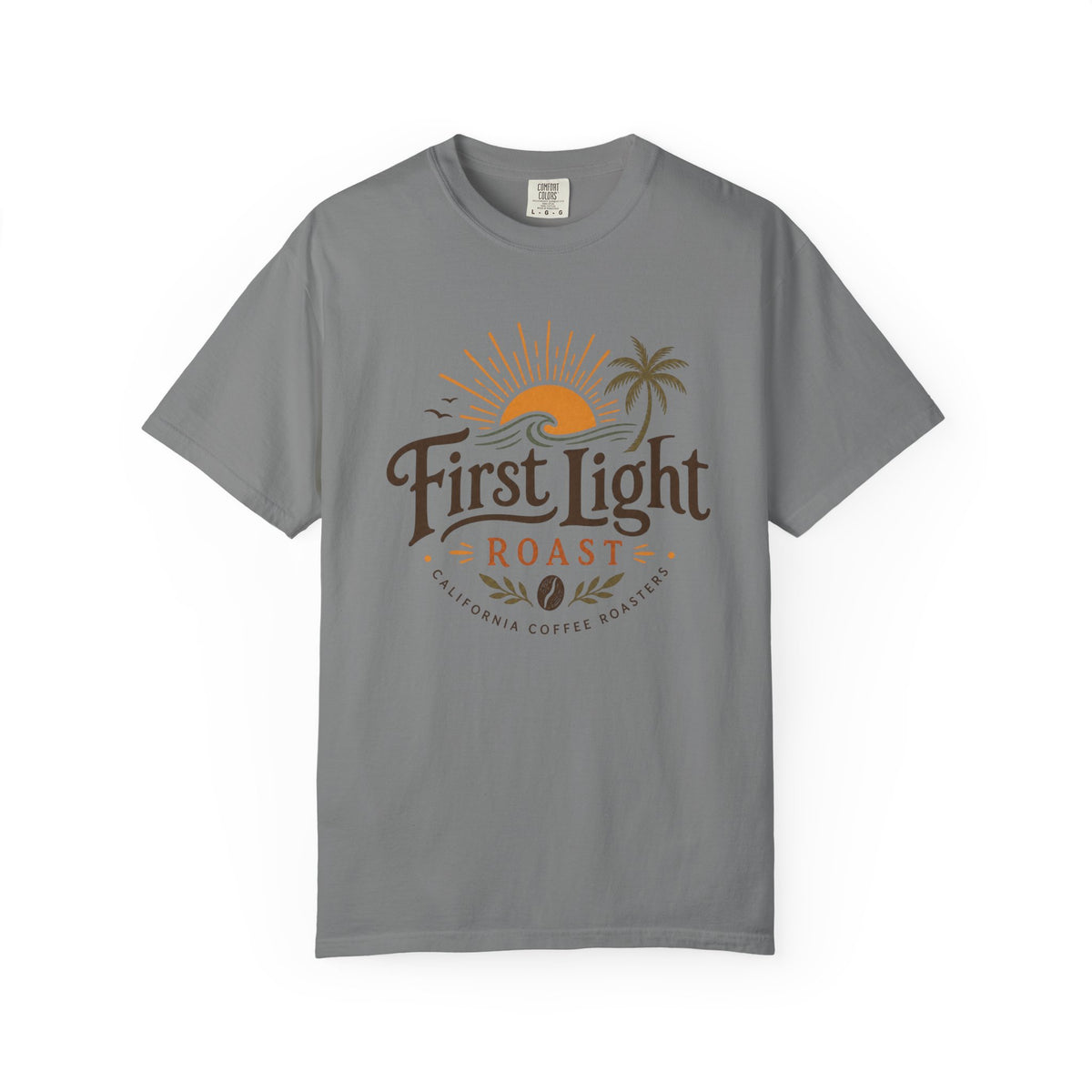 First Light Roast T-Shirt — Sunrise Coffee Logo Tee