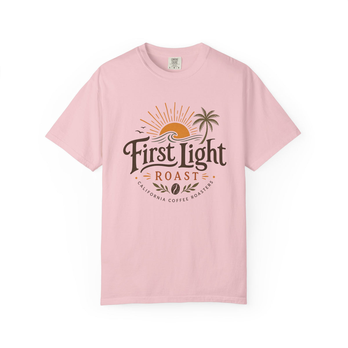 First Light Roast T-Shirt — Sunrise Coffee Logo Tee