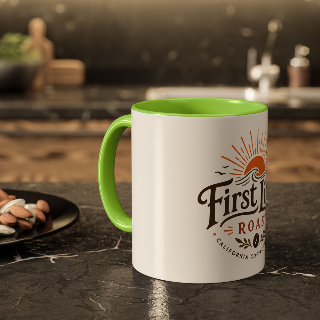 First Light Roast Coffee Mug – Sunrise Logo 11oz/15oz