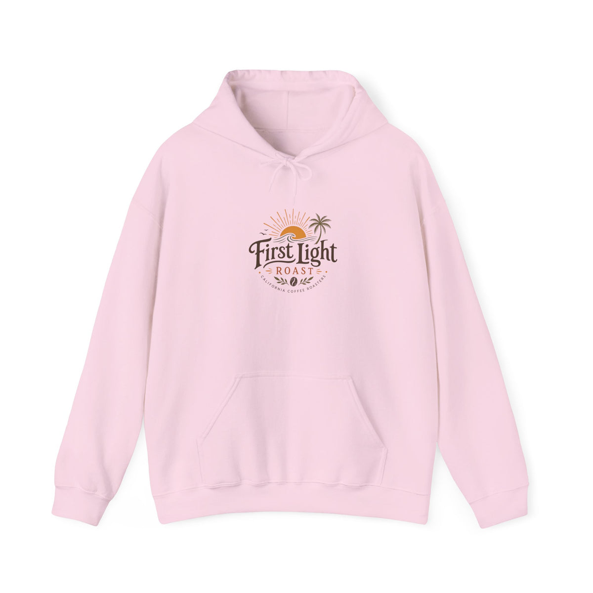 First Light Roast Hoodie — Sunrise Coffee Logo Pullover