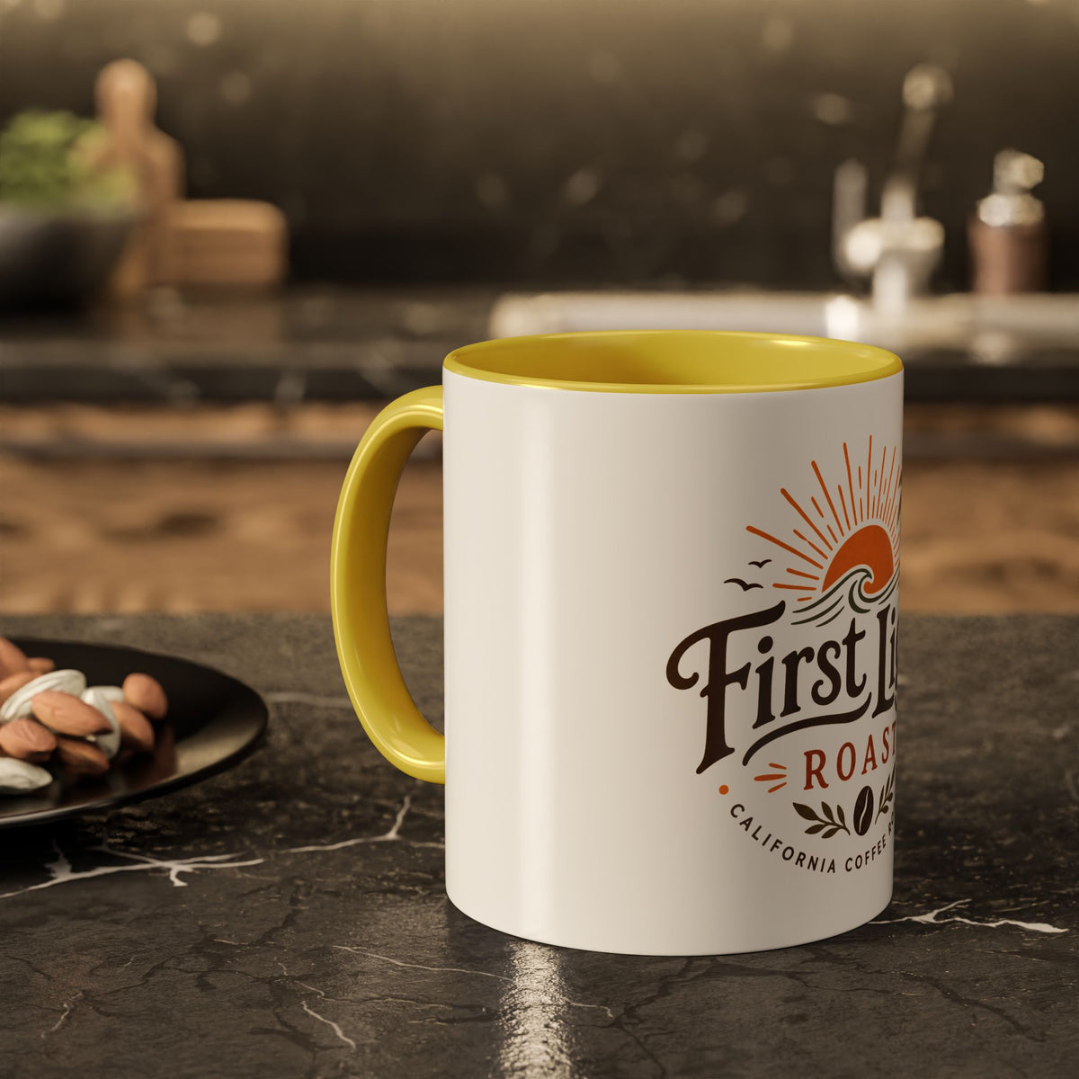 First Light Roast Coffee Mug – Sunrise Logo 11oz/15oz