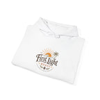 First Light Roast Hoodie — Sunrise Coffee Logo Pullover