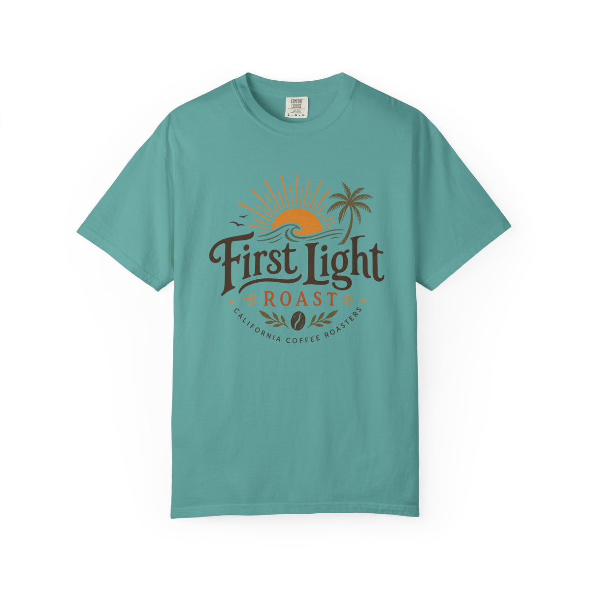 First Light Roast T-Shirt — Sunrise Coffee Logo Tee