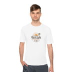 First Light Roast Coffee Tee — Sunrise Logo Moisture-Wicking Shirt