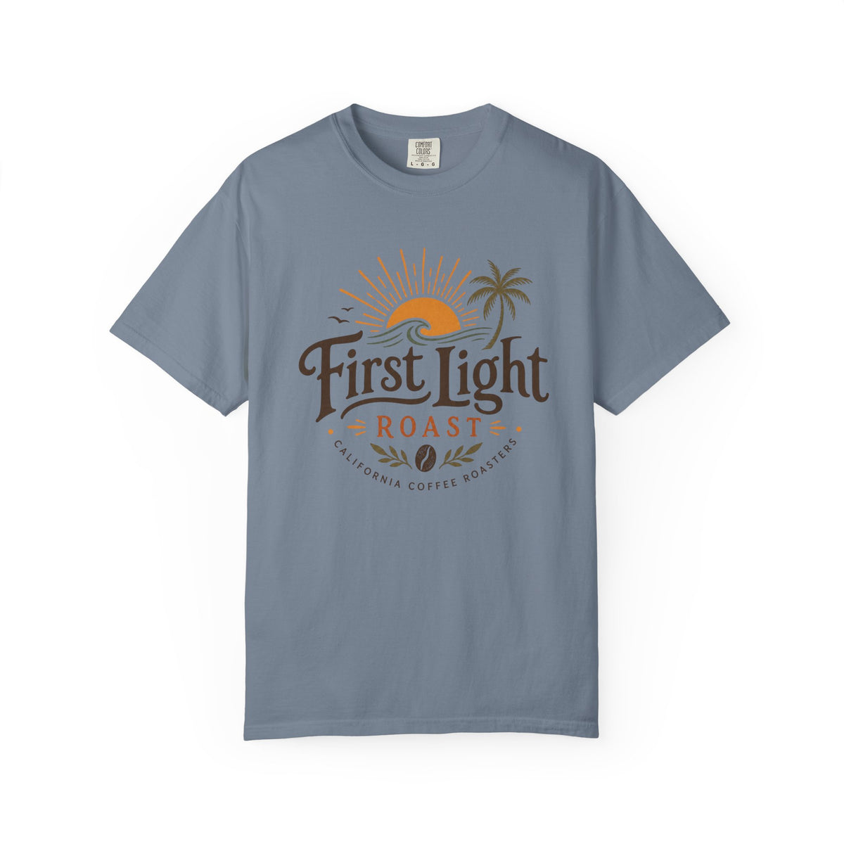 First Light Roast T-Shirt — Sunrise Coffee Logo Tee