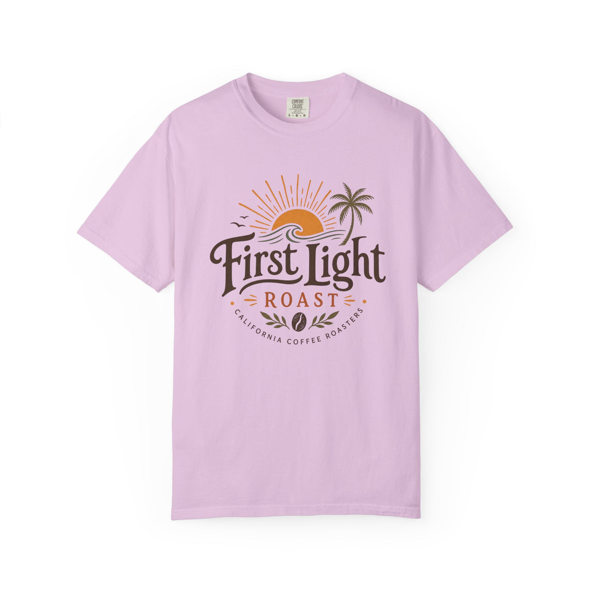 First Light Roast T-Shirt — Sunrise Coffee Logo Tee