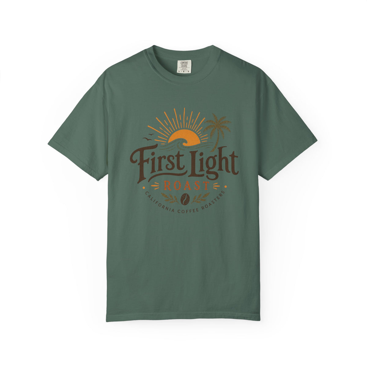 First Light Roast T-Shirt — Sunrise Coffee Logo Tee